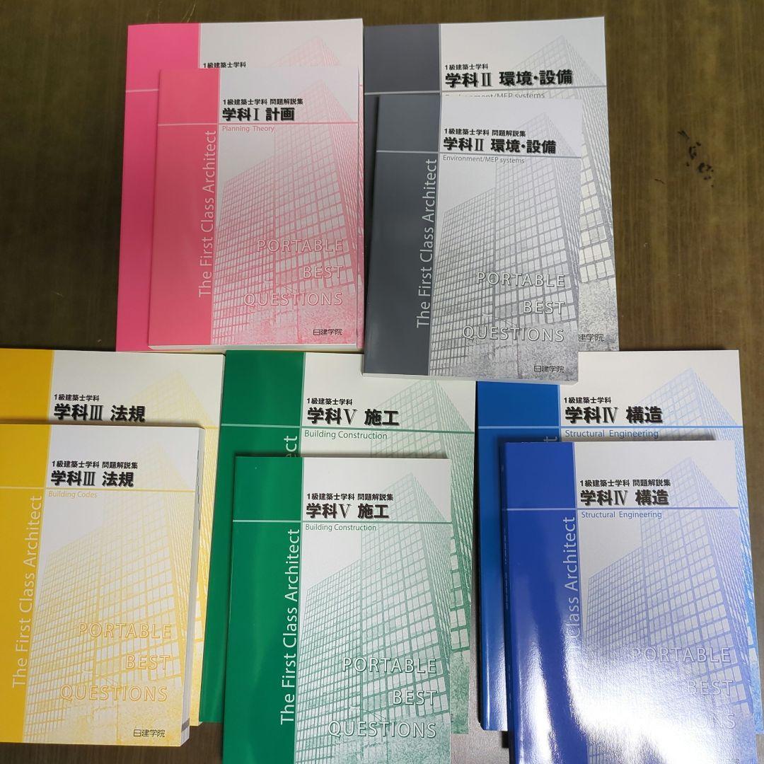 令和8年度 一級建築士テキスト＆問題集 日建学院