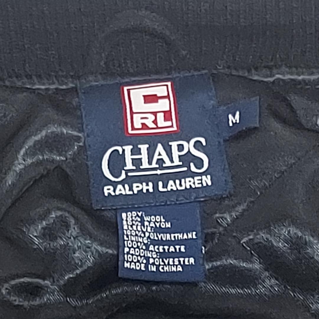 ラルフローレン Mサイズ スタジャン 黒 ブラック 袖レザー ジャケット