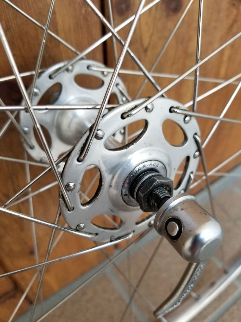 自由業 ARAYA DURA-ACE チューブラー ホイール &タイヤ付き