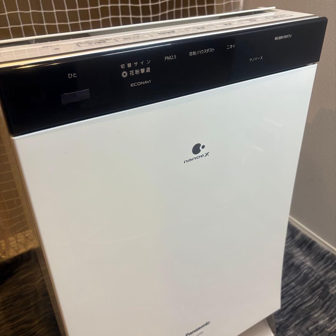 【極美品】Panasonic nanoe X F-VXR90 空気清浄機