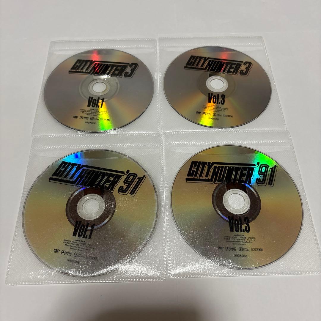 シティーハンター 1期~4期 レンタルDVD アニメ 全巻セット