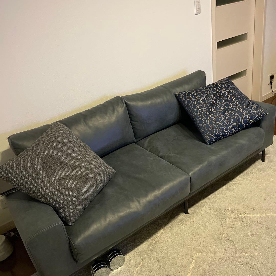 【シゲちゃん】クラッシュゲート プルート 3人掛けソファ