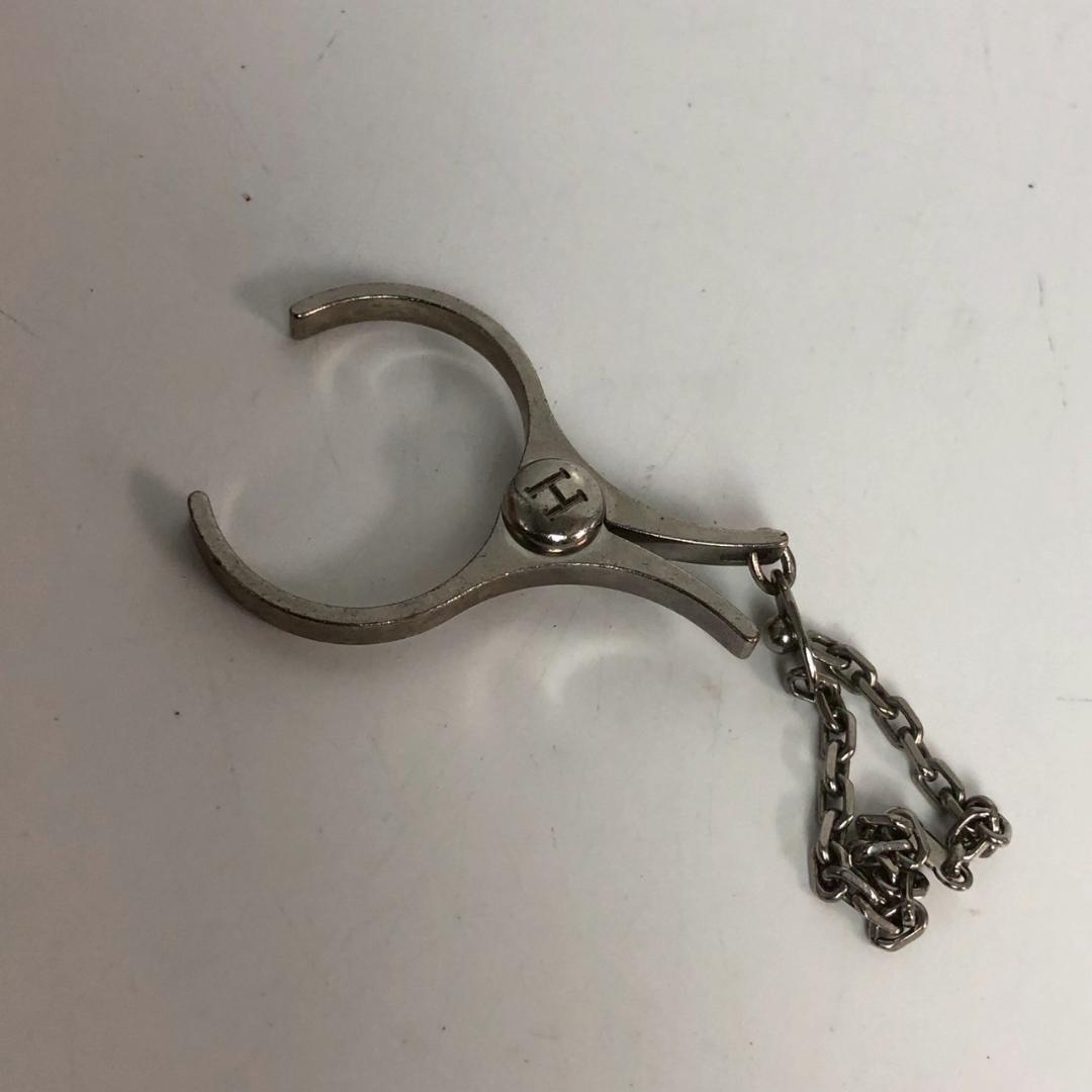 HERMES エルメス フィルー グローブホルダー シルバー ブランド