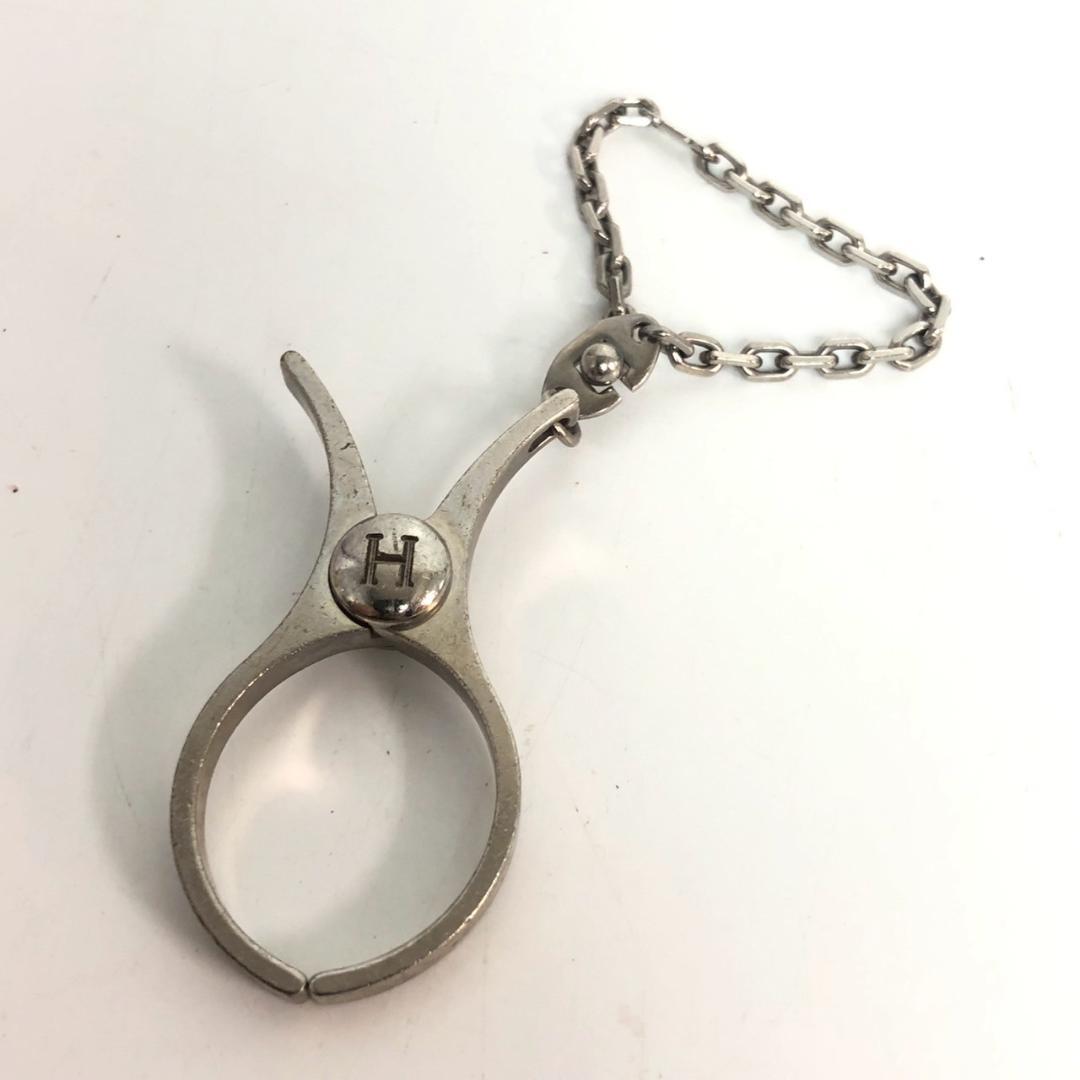 HERMES エルメス フィルー グローブホルダー シルバー ブランド