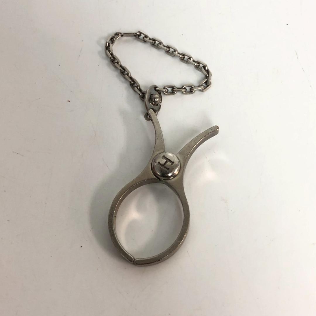 HERMES エルメス フィルー グローブホルダー シルバー ブランド