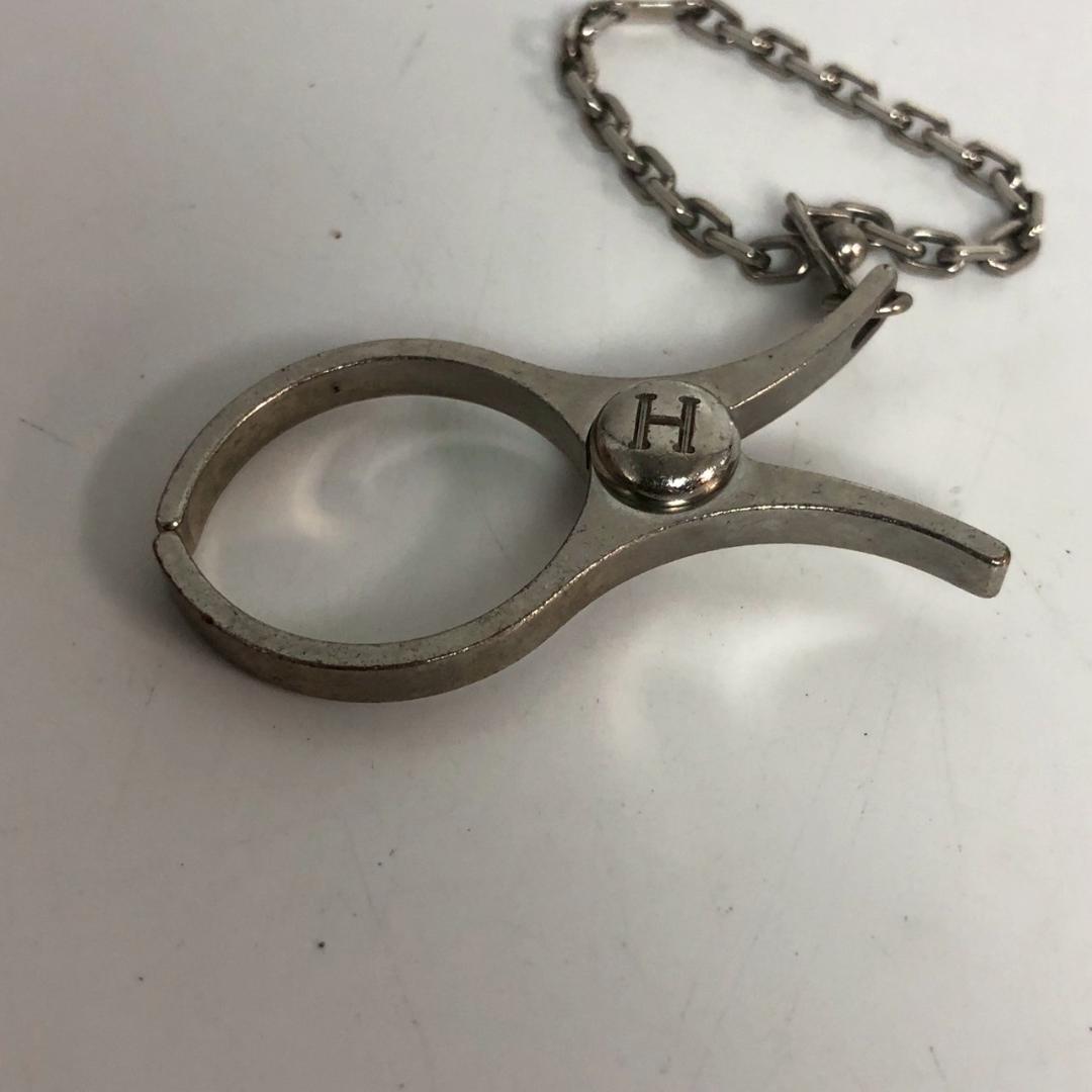 HERMES エルメス フィルー グローブホルダー シルバー ブランド