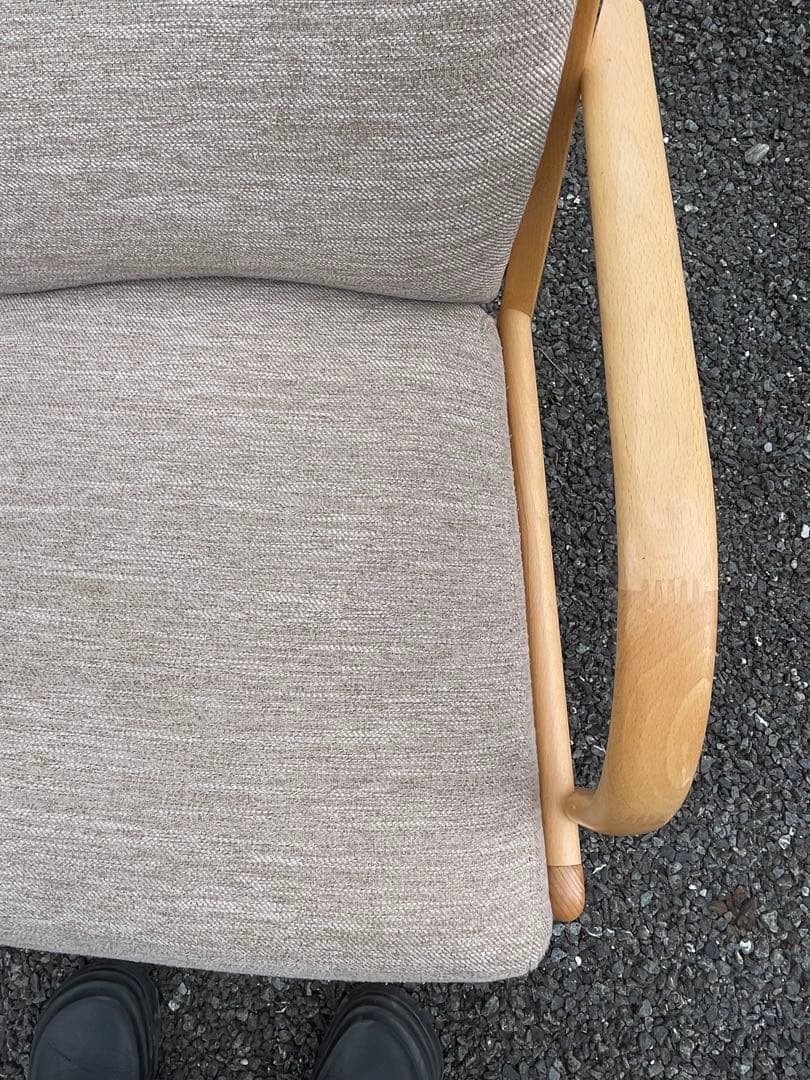 ニトリ　ダイニングチェア NコレクションC-27M MBR/DMO