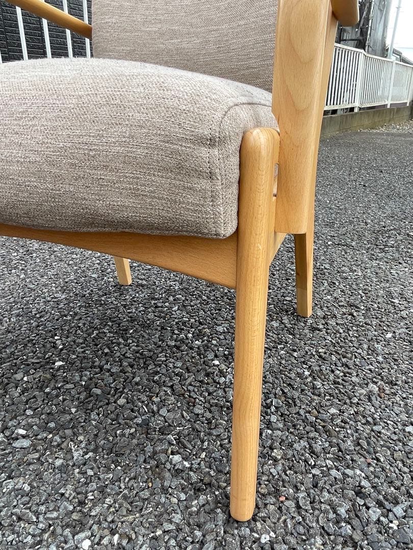 ニトリ　ダイニングチェア NコレクションC-27M MBR/DMO