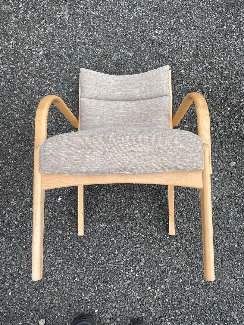 ニトリ　ダイニングチェア NコレクションC-27M MBR/DMO