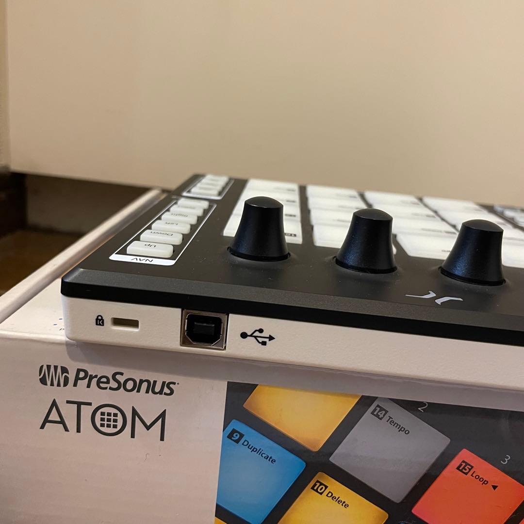 PreSonus ATOM MIDIパッドコントローラー