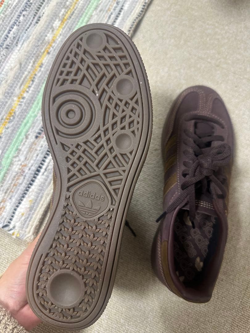 アディダス サンバオールスウェードブラウン 24.0cm