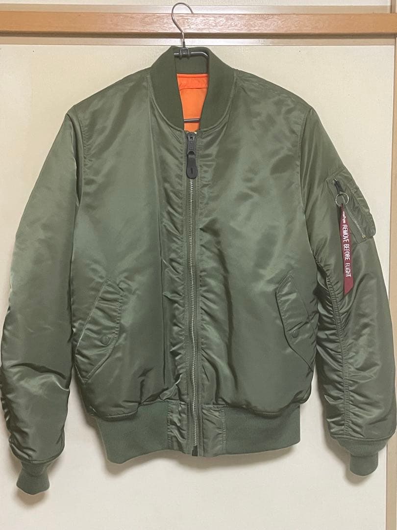 アルファ　MA-1 フライトジャケット　JAPAN FIT XL