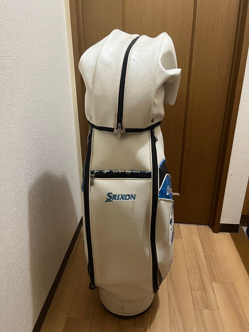 Srixon キャディバッグ ホワイト/ブルー