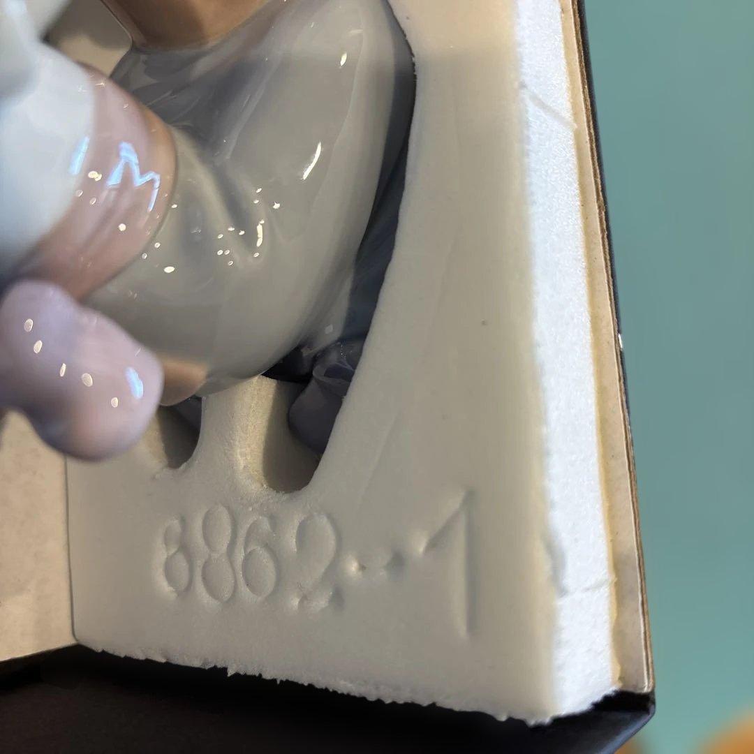 【箱・緩衝材あり・未使用】LLADRO リヤドロ おめかししようね