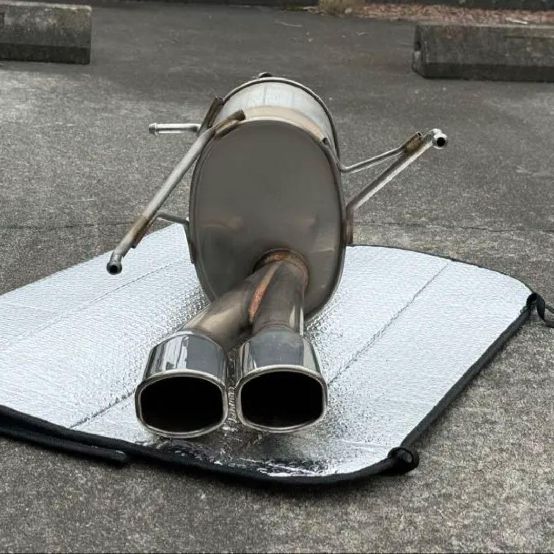 スイフト(ZC72S) フジツボ ステンレス製デュアルエキゾーストマフラー