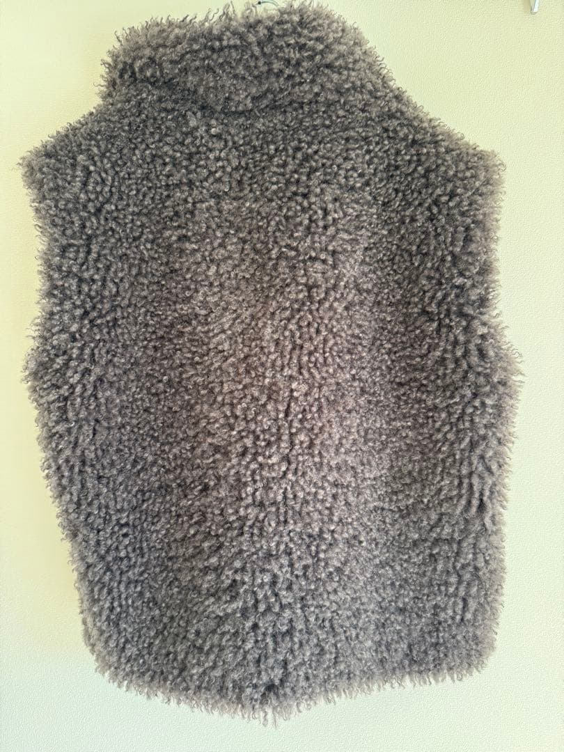 【あつ】SANTEクリンプフェイクファーベスト