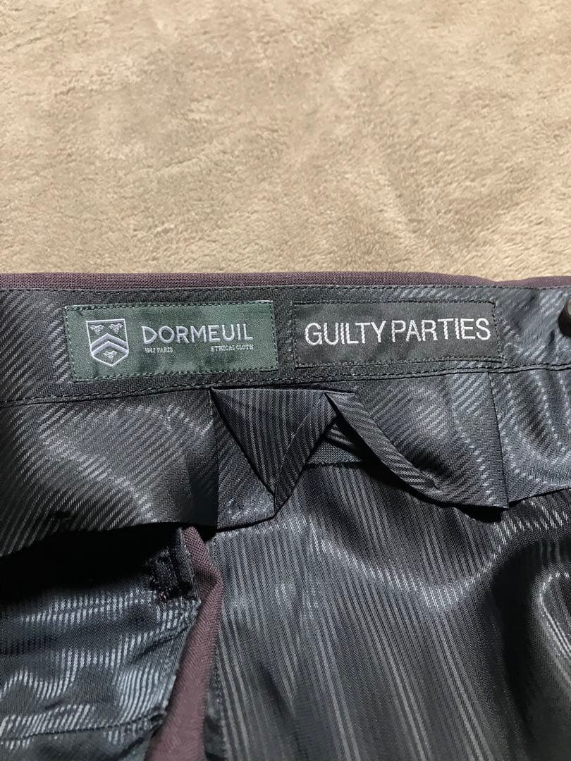 ワコマリア　ドーメル　スラックス　XL ダークパープル