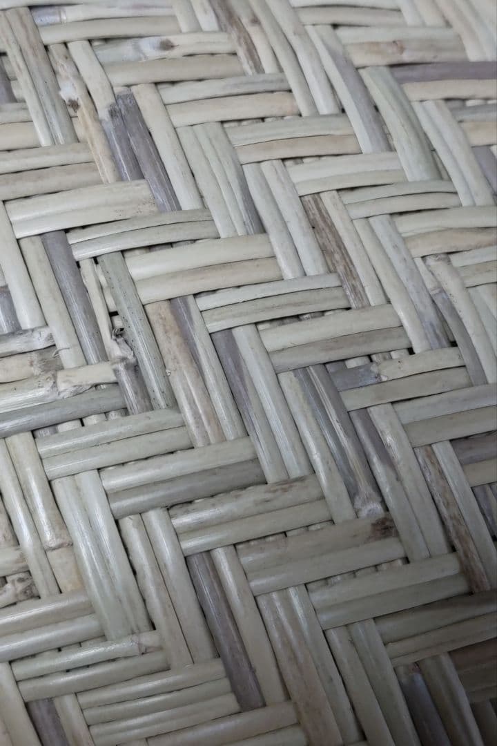 一戸　鳥越　竹細工　かごバッグ　市場かご　未使用　サイズ大