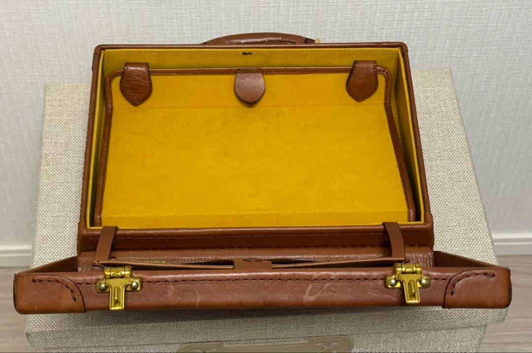 ppm 、SILVER LAKE CLUB レザーのミニトランク