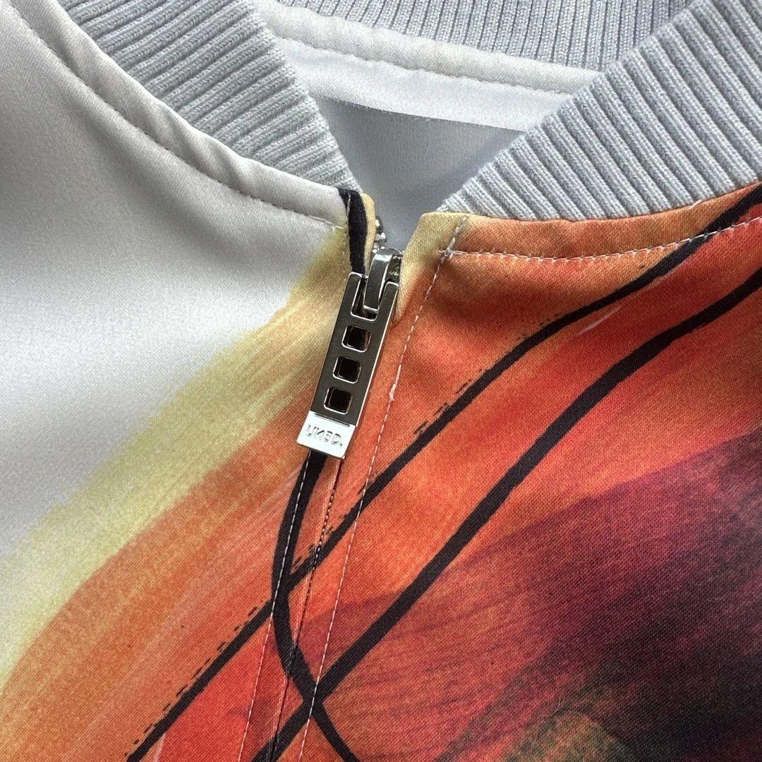 美品　UN3D. ラインアートブルゾン　アンスリード　ジャンパー　アウター