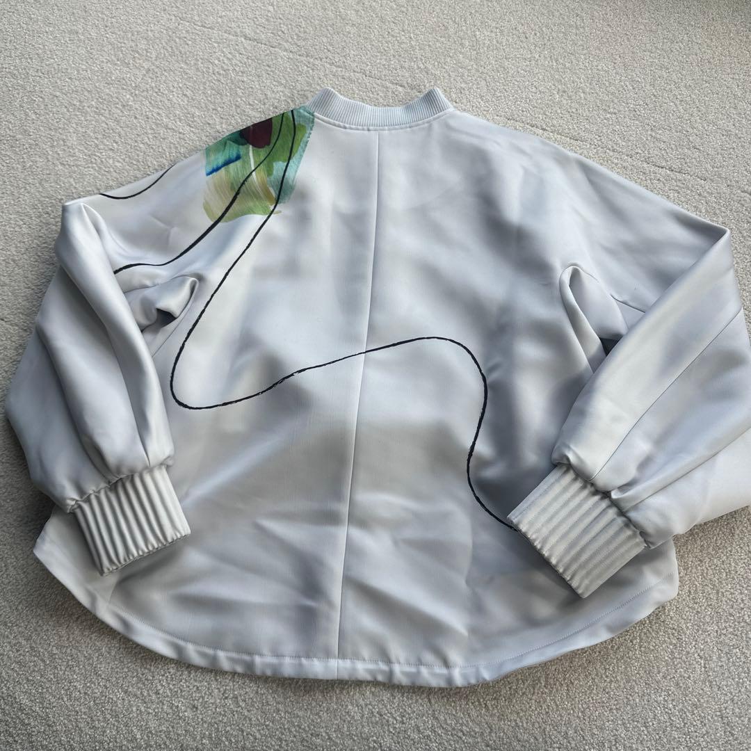 美品　UN3D. ラインアートブルゾン　アンスリード　ジャンパー　アウター