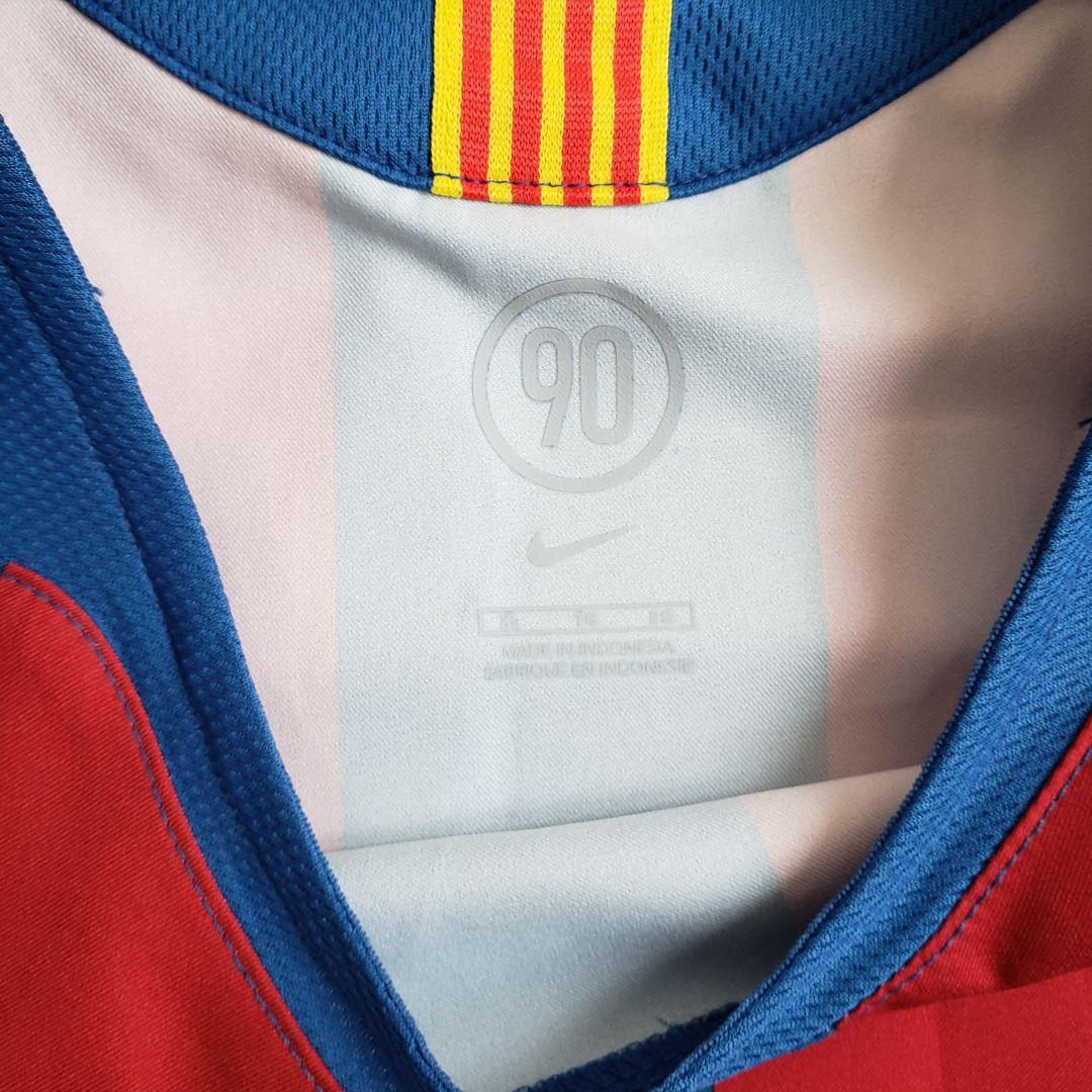 サッカー　希少　タグ付き　ユニフォーム　長袖　バルセロナ　シャビ