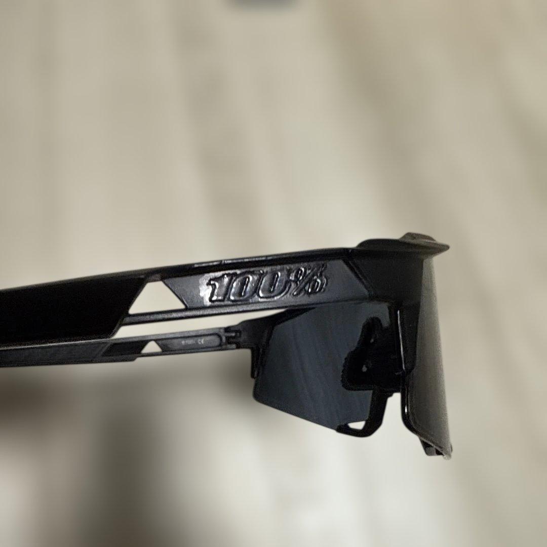 100% サングラス ブラック ケース無し 訳あり