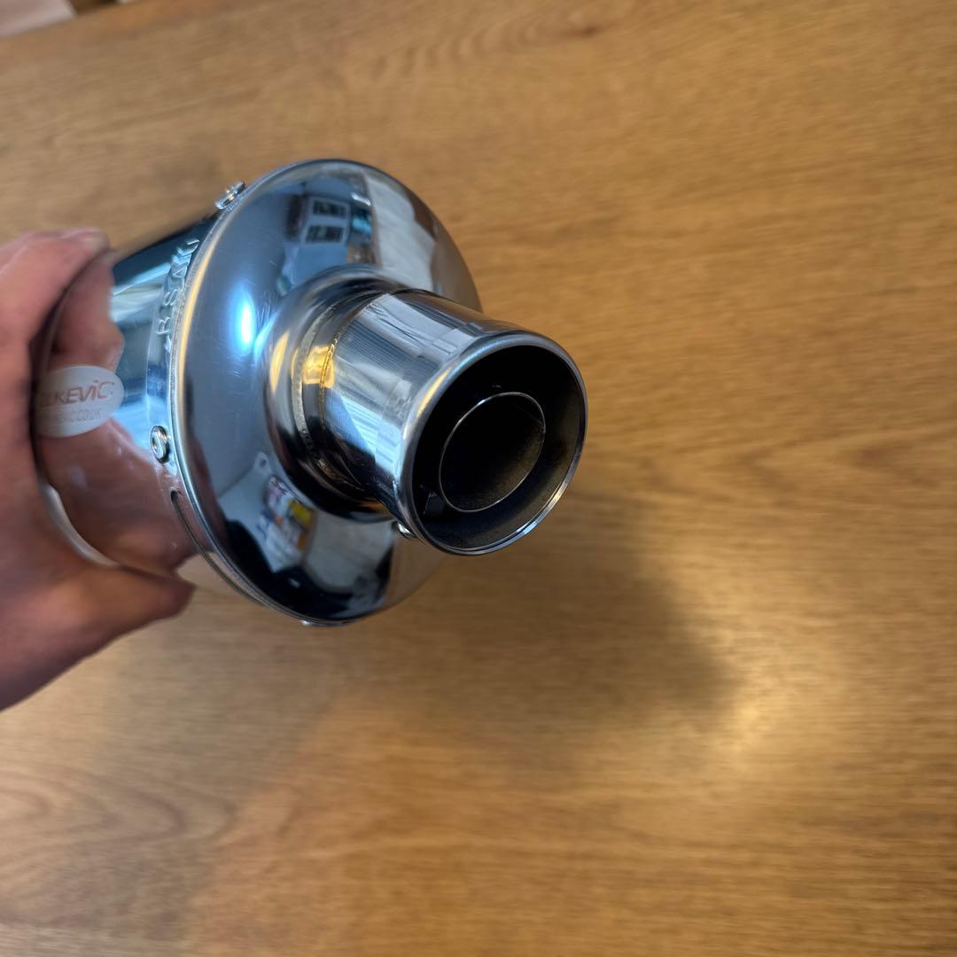 DELKEVIC ステンレス サイレンサー デルケビック 差込 50.8