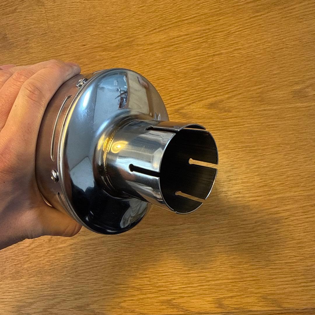 DELKEVIC ステンレス サイレンサー デルケビック 差込 50.8