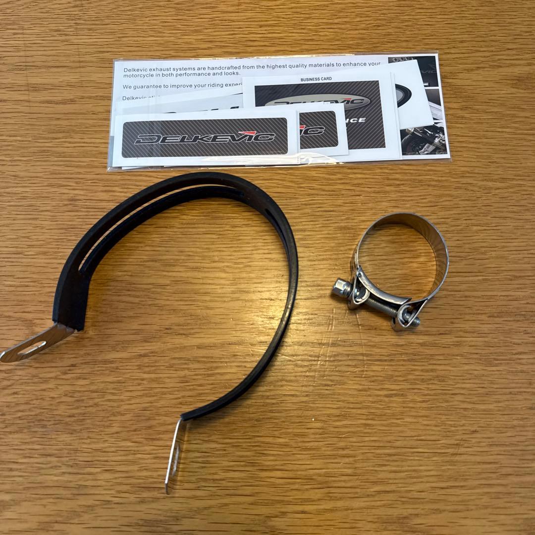 DELKEVIC ステンレス サイレンサー デルケビック 差込 50.8