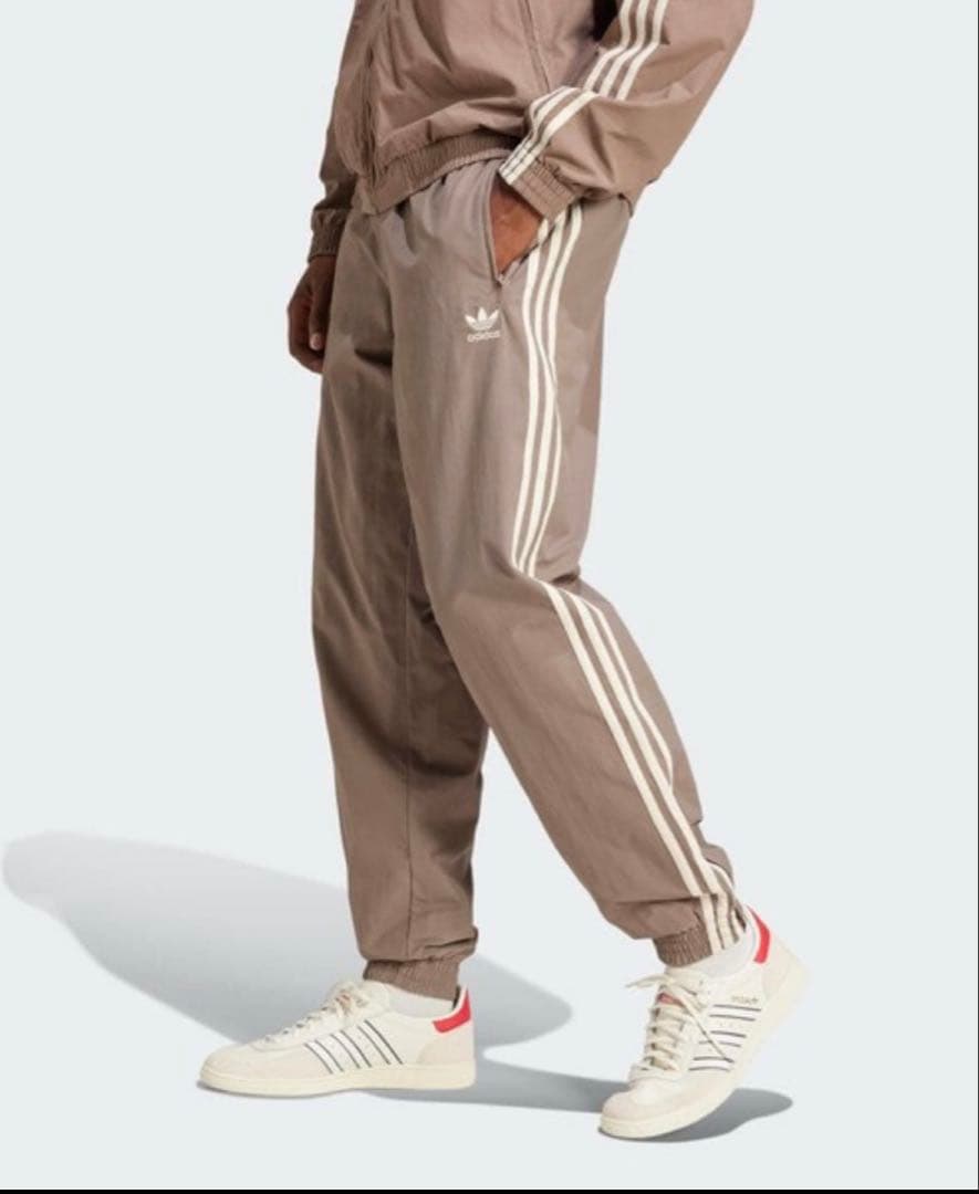 adidas ブラウン ファイヤーバードトラックスーツ　上下M