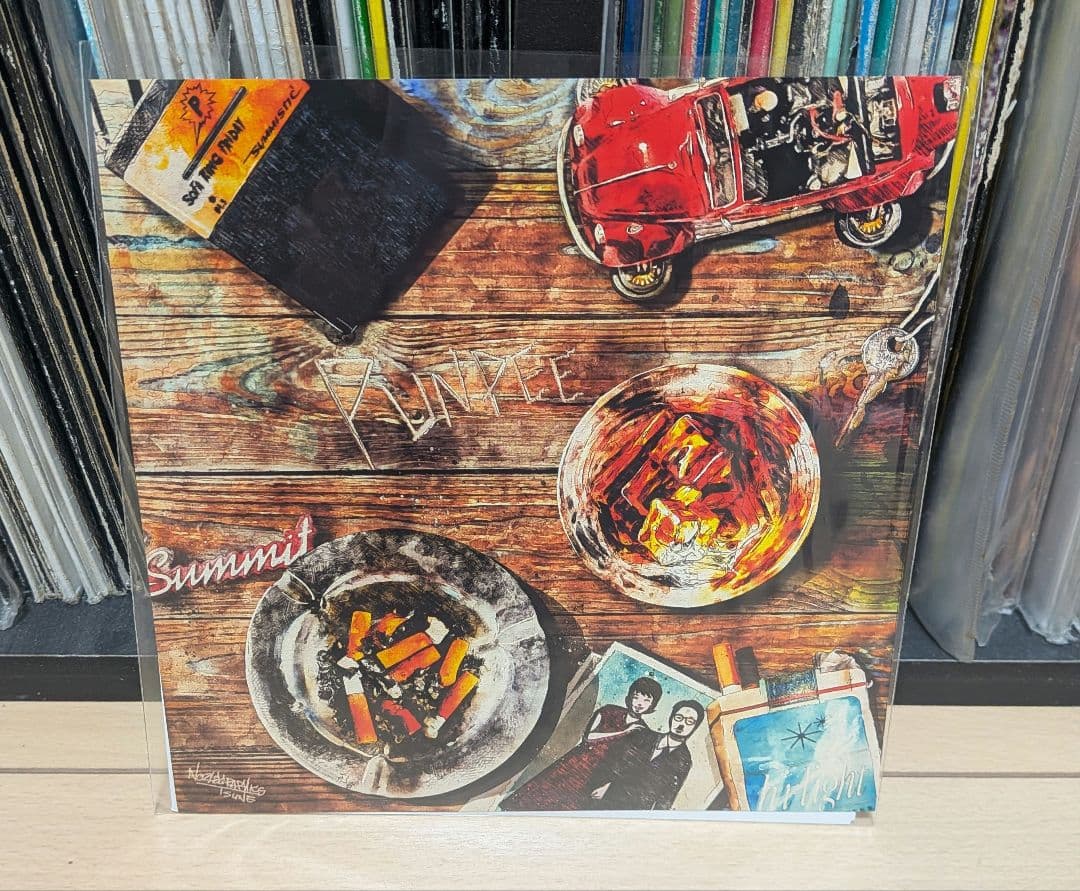 PUNPEE「タイムマシーンにのって/家族の風景」7インチ　レコード　新品