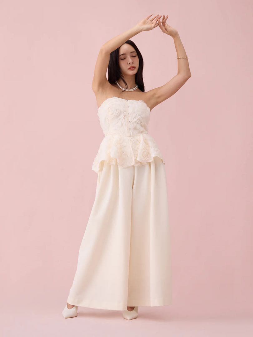 最終お値下げ★レースベアオールインワン