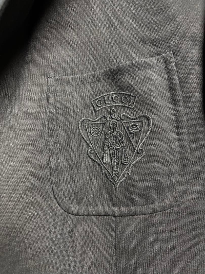 GUCCI グッチ テーラード ジャケット ブラック 50R