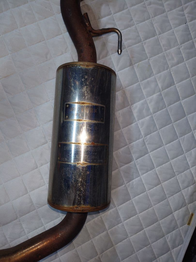 無限 中間マフラー CR-Z ZF2 ホンダ