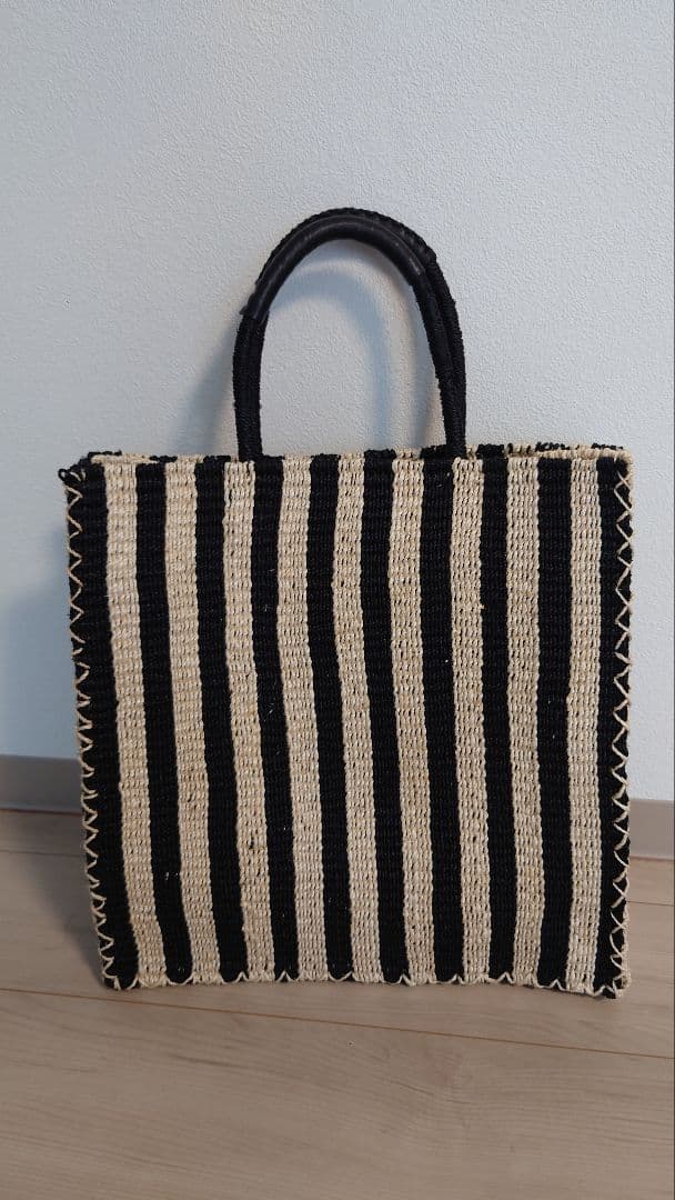 【本日のみ値下】loin. ストライプかごバッグ　 井川遥さんフォトブック付き！