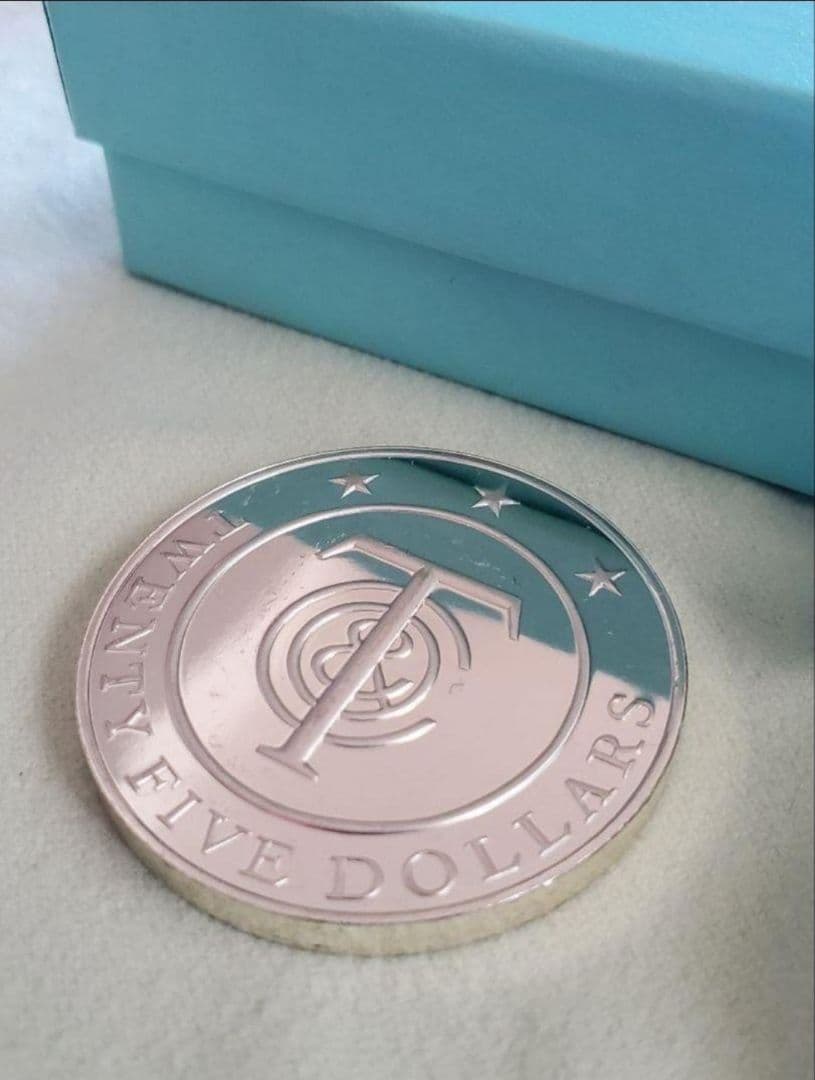【希少】TIFFANY ティファニー 25ドル マネー 新品