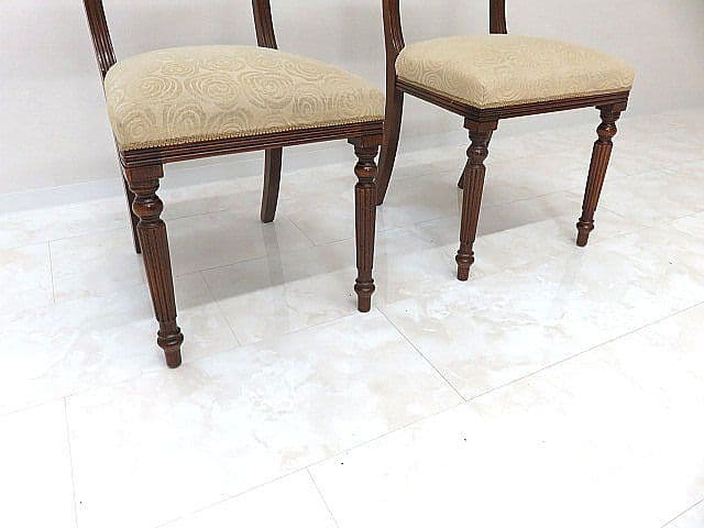 セ*ィ様 IDC大塚家具　英国リージェンシー様式ダイニングチェア　2脚セット　サ