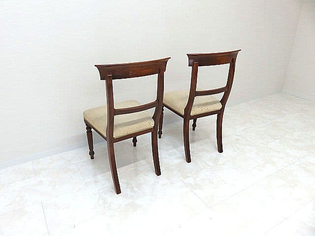 セ*ィ様 IDC大塚家具　英国リージェンシー様式ダイニングチェア　2脚セット　サ