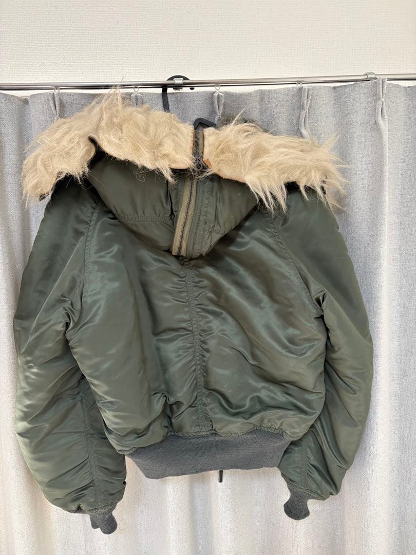 米軍 官給品 USAF N-2Bフライトジャケット 実物 1976年 ALPHA