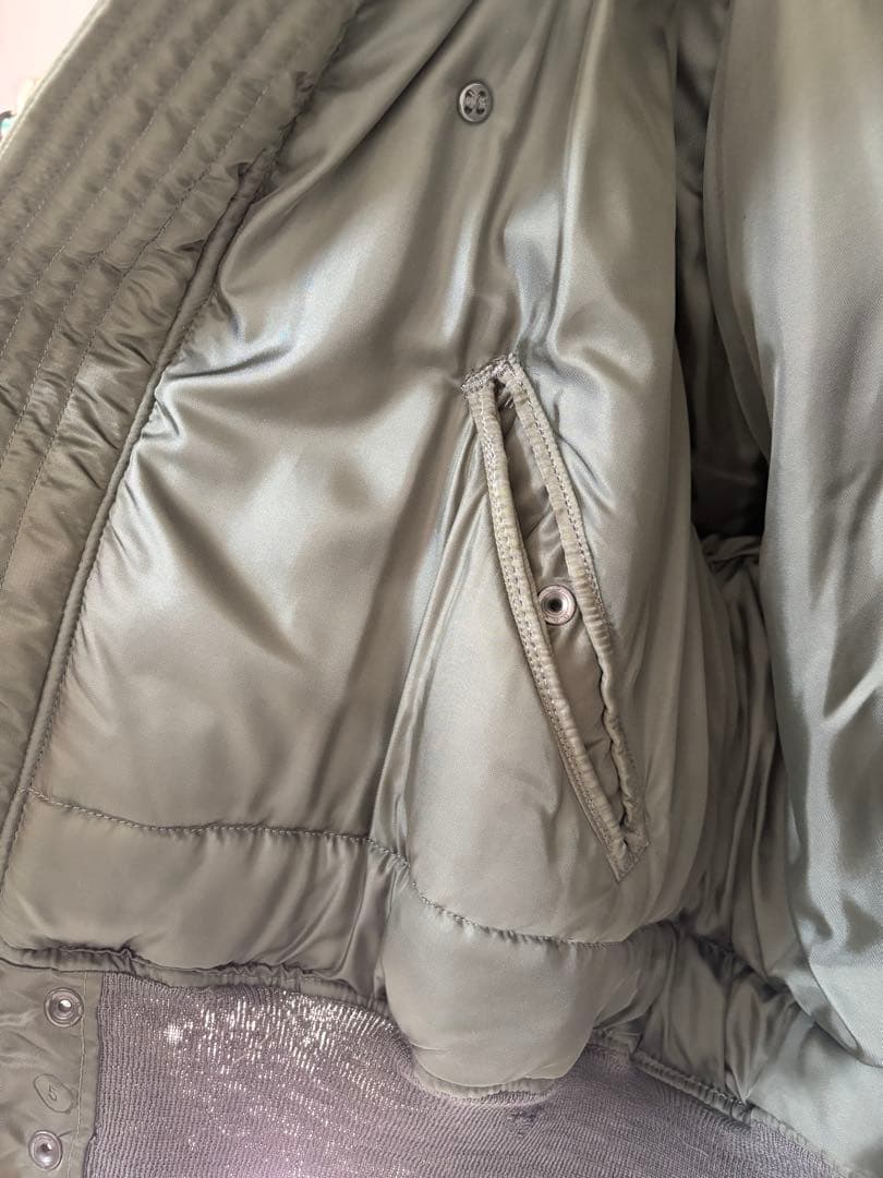 米軍 官給品 USAF N-2Bフライトジャケット 実物 1976年 ALPHA