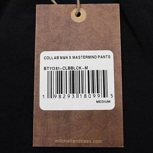 C06244 新品 ミッチェルアンドネス マスターマインド パンツ：M