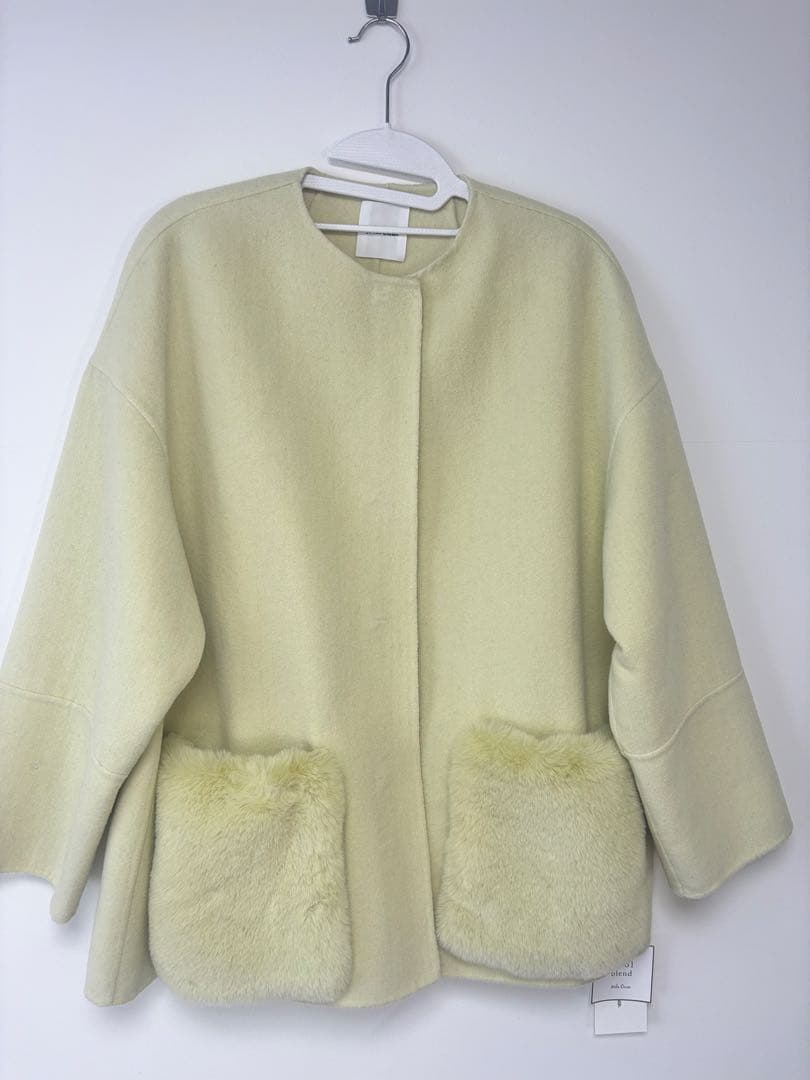 【新品未使用】Mila Owen 2wayファーポケットリバーコート