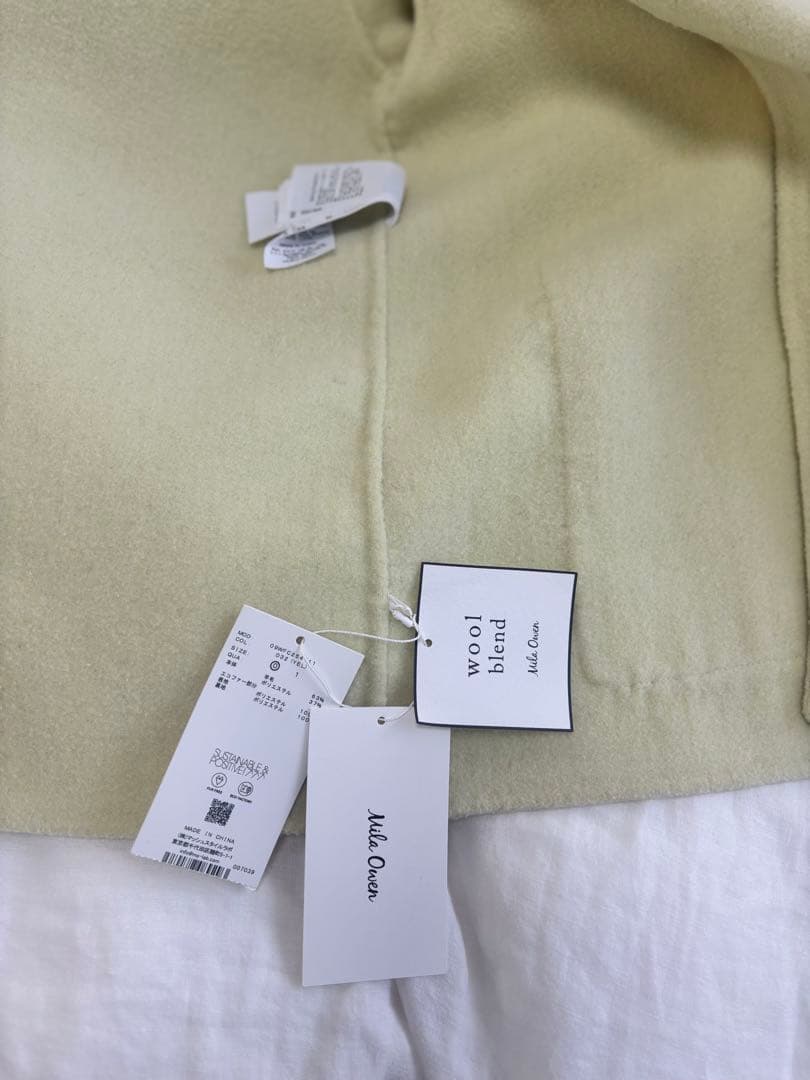 【新品未使用】Mila Owen 2wayファーポケットリバーコート