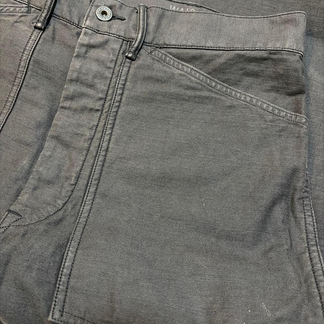 パンツ RRL Black Garment Dyed Baker Pants 32/32