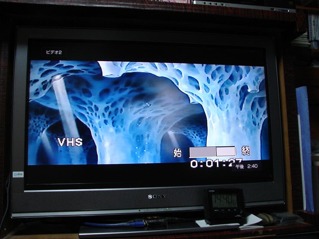 ●SONY　HI8/VHS　Wデッキ　WV-TW2●メンテ済動作品●代用リモ付き