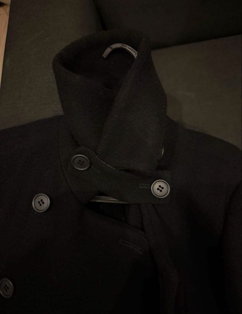 スーパーロングコート　ブラック