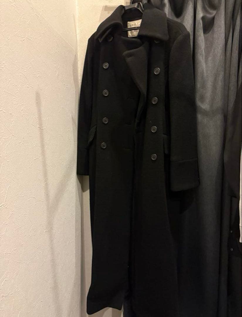 スーパーロングコート　ブラック