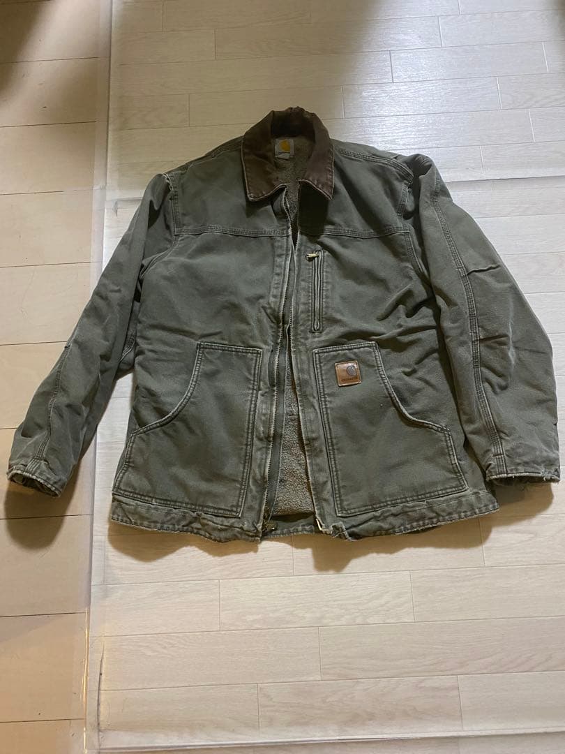 90s カーハート　ダックジャケット デトロイトジャケット　サンタフェジャケット