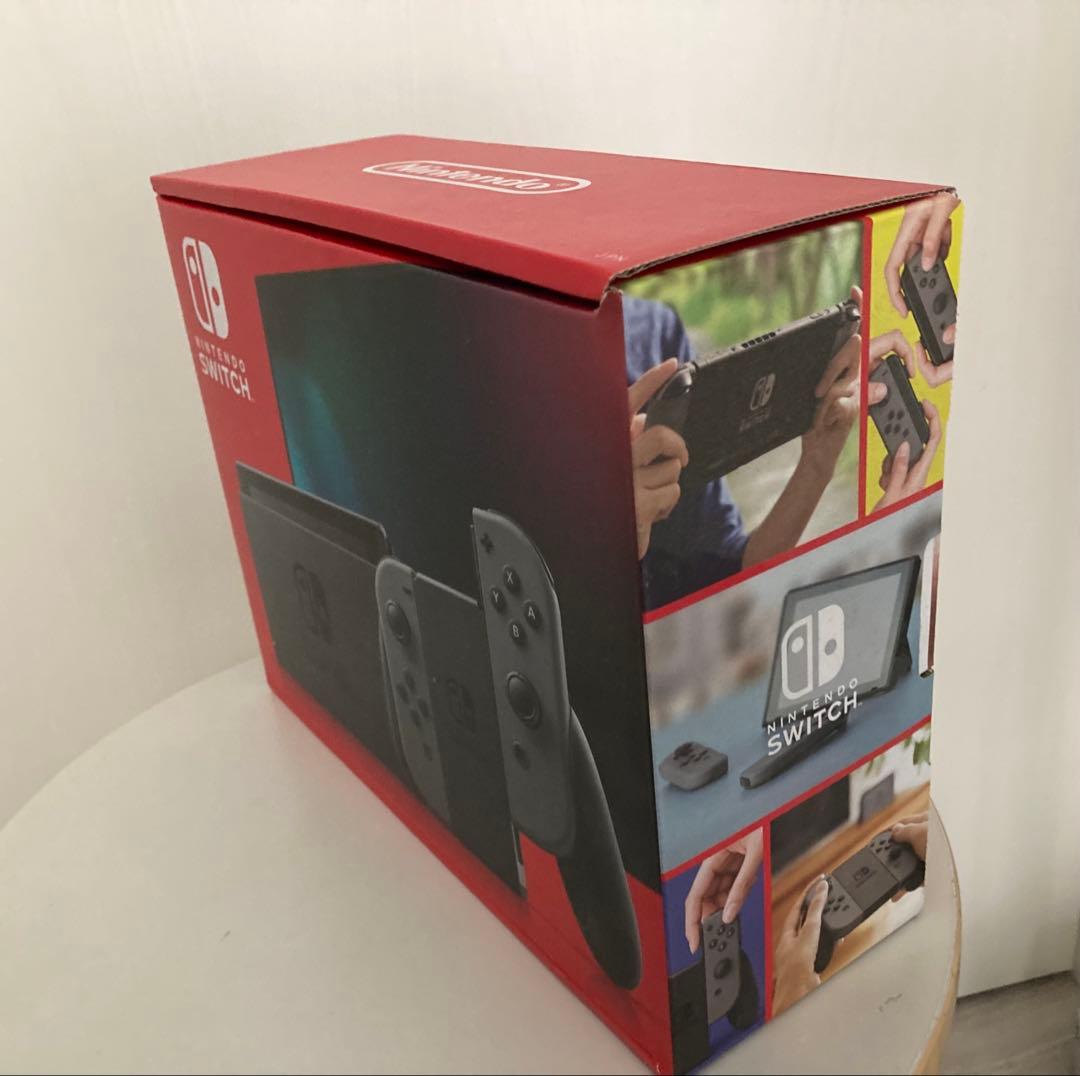 Nintendo Switch 本体 グレー　バッテリー強化版